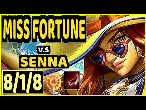TITAN (MISS FORTUNE) vs SENNA - 8/1/8 KDA BOTTOM ADC GAMEPLAY - BR Ranked GRANDMASTER