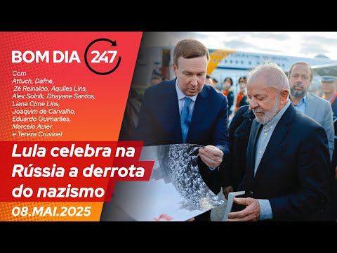 Lula celebra na Rússia a derrota do nazismo 