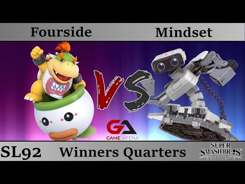 SmashLAN'd 92 - Winners Quarters: Fourside (Bowser Jr) vs AF | GA | Mindset (ROB)