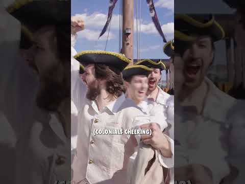 Boston Tea Party (100% Real Footage)