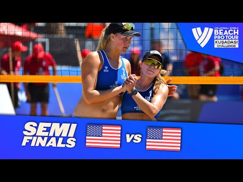 Kloth/Nuss vs. Cannon/Sponcil - Semi-Final Highlights Kusadasi 2022 #BeachProTour