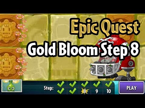 Plants vs Zombies 2 - Epic Quest: Rescue the Gold Bloom - Step 8