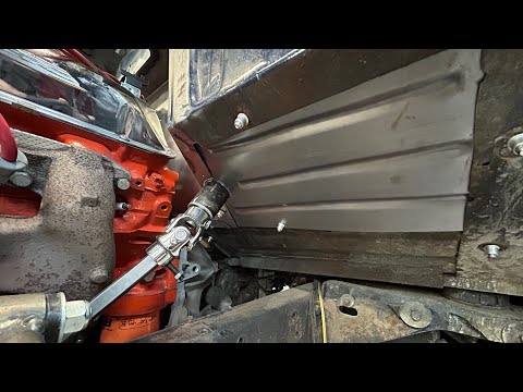 Fabricating Toe Boards, Transmission Cover and Building Steering Linkage. 50 Fargo Build Part 5