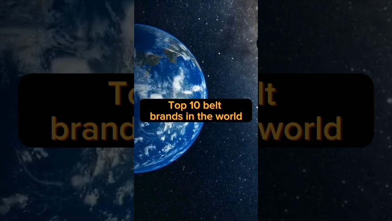 Top 10 belt brands in the world #shorts