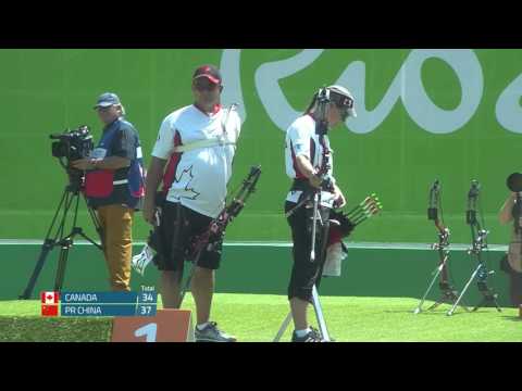 Compound Open Mixed Team - Canada v PR China - Rio 2016 Paralympics