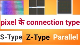 Pixel Led Connection | part 1| Type of connection (S-type , Z-type, Parallel type) (पिक्सेल लड़ी के कनेक्शन  )