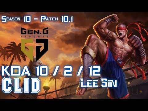 Gen Clid LEE SIN vs T1 Cuzz KARTHUS Jungle - Patch 10.1 KR Ranked
