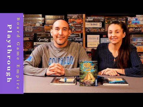 Lost Cities Roll & Write How to Play and Playthrough - KOSMOS