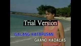 Gaano Kadalas Ang Minsan - Basil Valdez (Videoke)