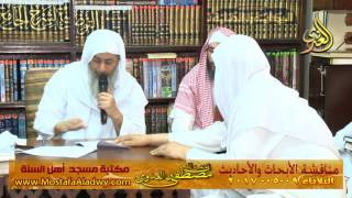 مناقشة الأبحاث والأحاديث بمكتبة مسجد أهل السنة بمنية سمنود 09 05 2017 4