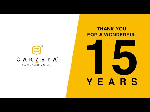 15 Years of CarzSpa