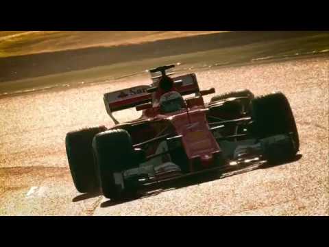 Kimi Raikkonen sliding at sunset