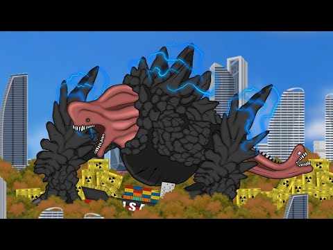 Human Godzilla 01!!! | EPIC BATTLE!! : PiKKY GODZILLA