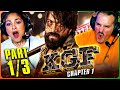 K G F CHAPTER 1 Movie Reaction Part 1 3 Yash Srinidhi Shetty Ramachandra Raju