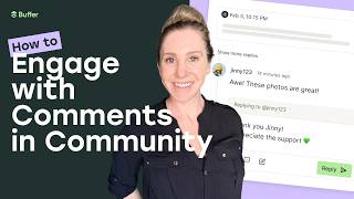 How To Manage ALL Your Comments in Buffer ✨ Community Tab Guide
