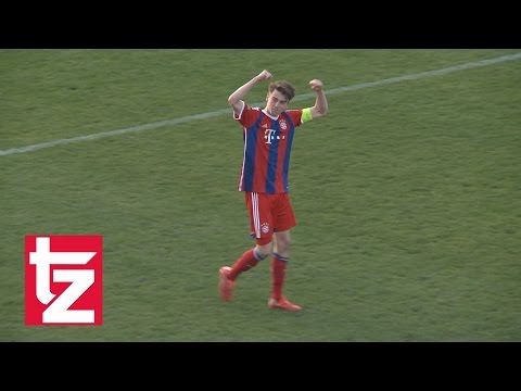 1860 Munich vs. FC Bayern 0:1 - Scholl decides junior derby - U19 Bundesliga 2014/2015