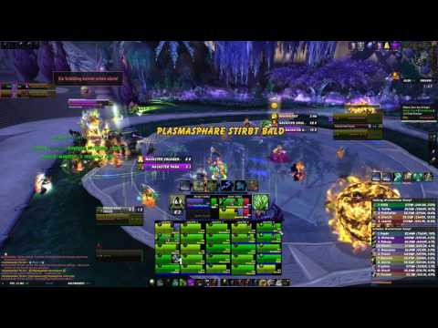 Inner Core vs.  High Botanist Tel'arn | Nighthold Heroic | Restoration Druid POV