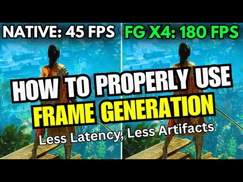 This Is How to PROPERLY Use FRAME GENERATION!