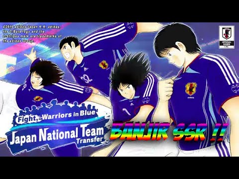 PANEN SSR !!! GACHA SAMURAI GOLDEN 23 STEP 1-4 CAPTAIN TSUBASA DREAM TEAM
