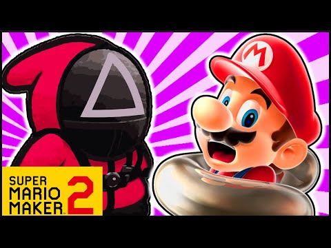 1 Maker vs 4 YouTubers in Mario Maker 2