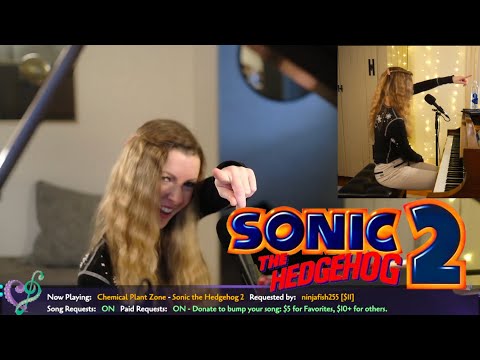 First Time Playing Chemical Plant Zone from Sonic the Hedgehog 2 on Piano!