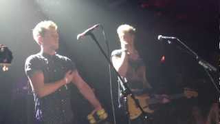 Waterfall (acoustic) - Lawson - The Troubadour, Los Angeles, CA - January 24th, 2013