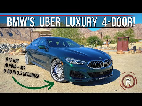 The 2022 BMW Alpina B8 Gran Coupe Is An Exclusively Quick & Luxurious 4-Door GT