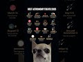 Best Astronomy Events Of 2025