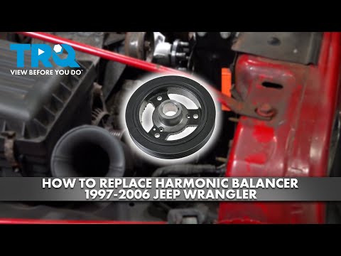 How to Replace Harmonic Balancer 1997-2006 Jeep Wrangler