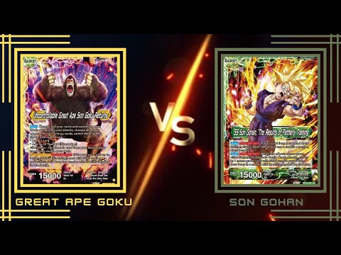 DBS Set 21 Weekly Locals - Reboot Kid Goku vs Green Son Gohan