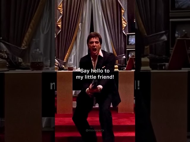 Vídeo relacionado con SCARFACE Say hello to my little friend... Unisex Póster multicolor Papel 61 x 91,5 cm