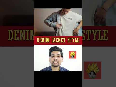 3 Denim Jacket Ke Zabardast Fashion Tips #shorts #jacket #winterfashion
