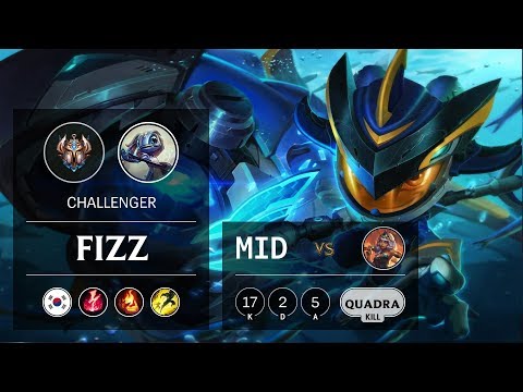 Fizz Mid vs Qiyana - KR Challenger Patch 9.24