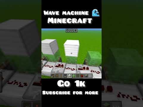 Insane Wave Machine in Minecraft! #viral