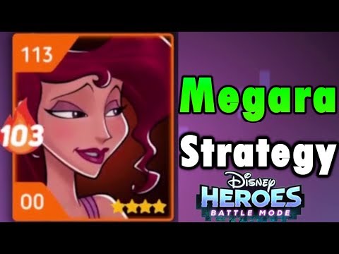 Megara Review and invasion Strategy - Disney Heroes: Battle Mode - Part 11