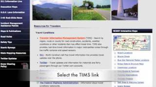 TUTORIAL - NCDOT's Live Traffic Cameras