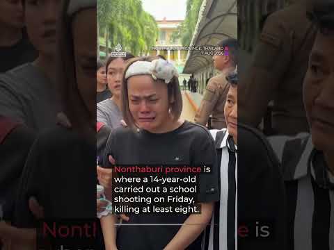Former MP opens fire in Thailand’s second shooting within days | AJ #shorts