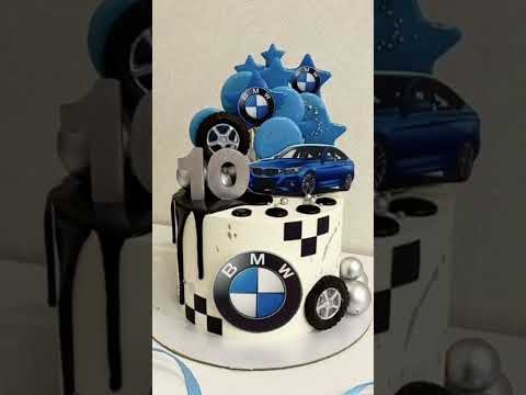 BMW theme cake designs #like #cake #birthdaycake @Shumailakashif-n7x