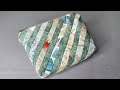 A Unique Idea For Turning Disposable Fabrics Into Useful Items For Life