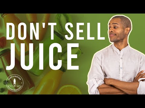 , title : 'Why You Should Not Sell Juice'