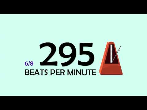 295 BPM 6/8 Metronome