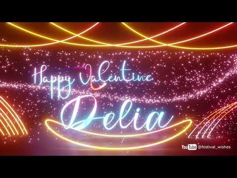 Delia #Valentine #special #video #wish Happy Valentine song - Happy Valentine day@festival_wishes