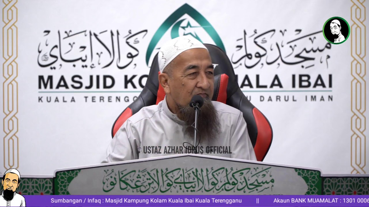 🔴LiveUAI 29/07/2026 Kuliah Maghrib Jemputan - Ustaz Azhar Idrus