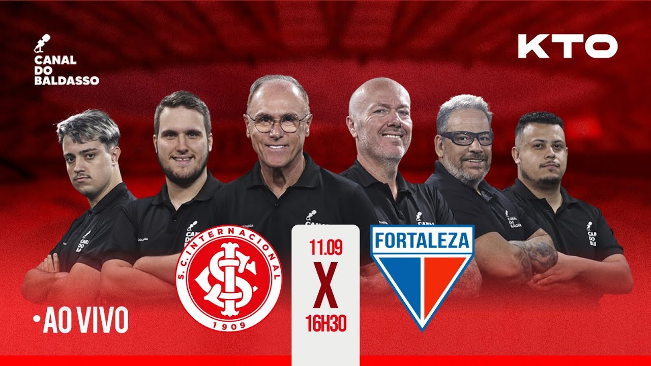 (AO VIVO) SUPER JORNADA KTO: INTERNACIONAL X FORTALEZA | CAMPEONATO BRASILEIRO | #204