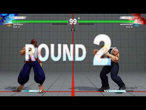 SFV~ Guile (Diago Umehara) vs. Rashid (gachikun) HD