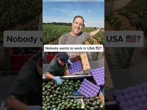Nobody wants to work in the fields? 🇺🇸