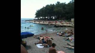 preview picture of video 'Beach Jezevac on Island Krk, Grad Krk Croatia'