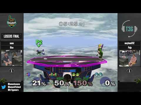 noon & Risc vs mayhem092 & Paju - LF Doubles - Smash Sauna 2023