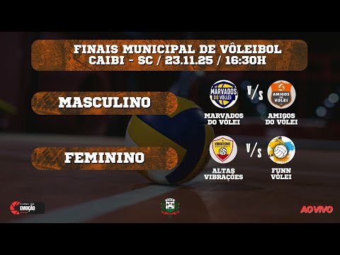 [AO VIVO] Finais Campeonato Municipal de Voleibol / Caibi - SC