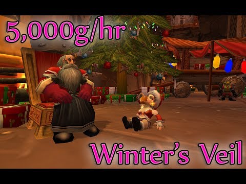 Winter's Veil INSANE Gold guide 5,000g/hr - Mists of Pandaria 5.4